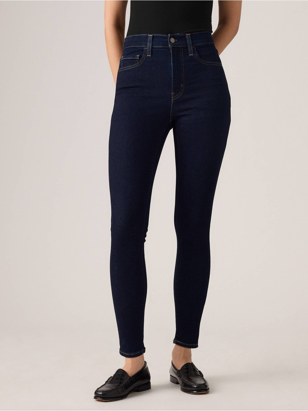 Levi’s 720 High Rise Super Skinny Jeans Dark Indigo Size 27